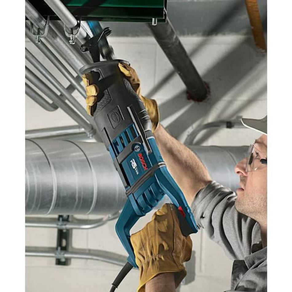 BOSCH 14 Amp Reciprocating Saw with Vibration Control and Bag